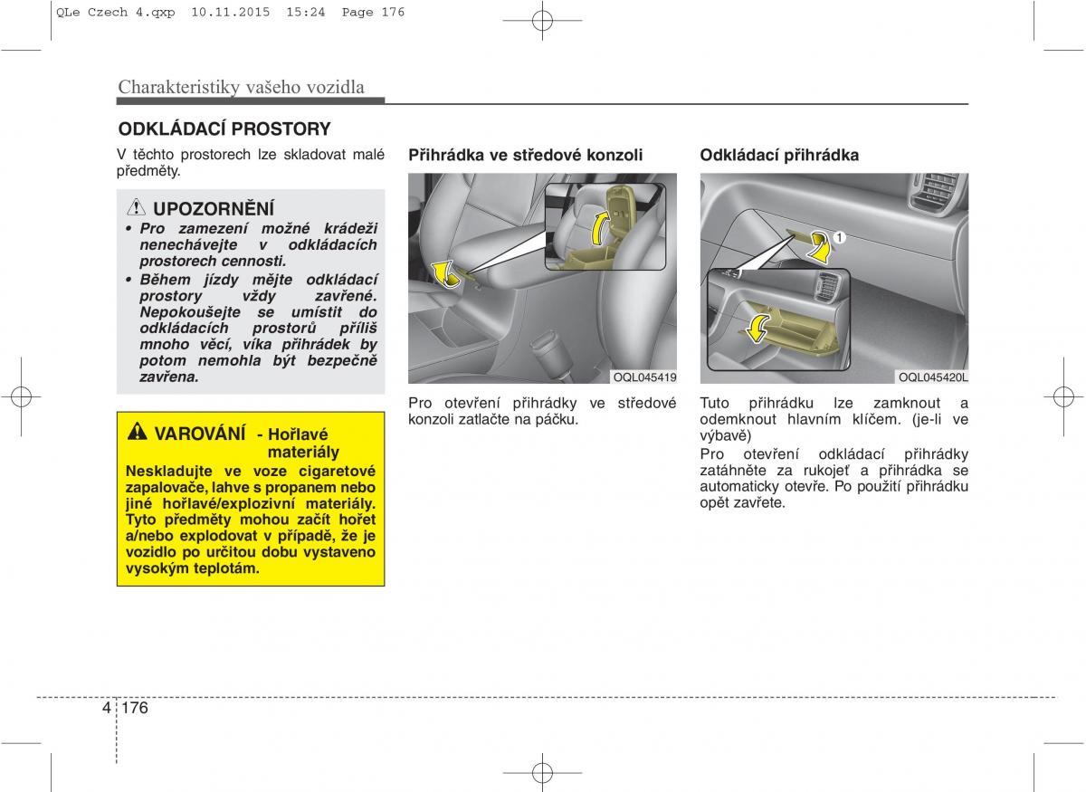 KIA Sportage IV navod k obsludze / page 265