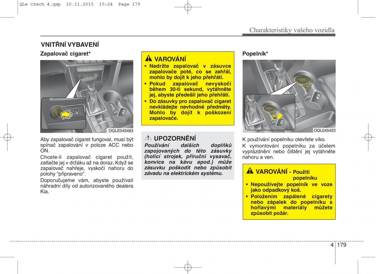 KIA Sportage IV navod k obsludze / page 268