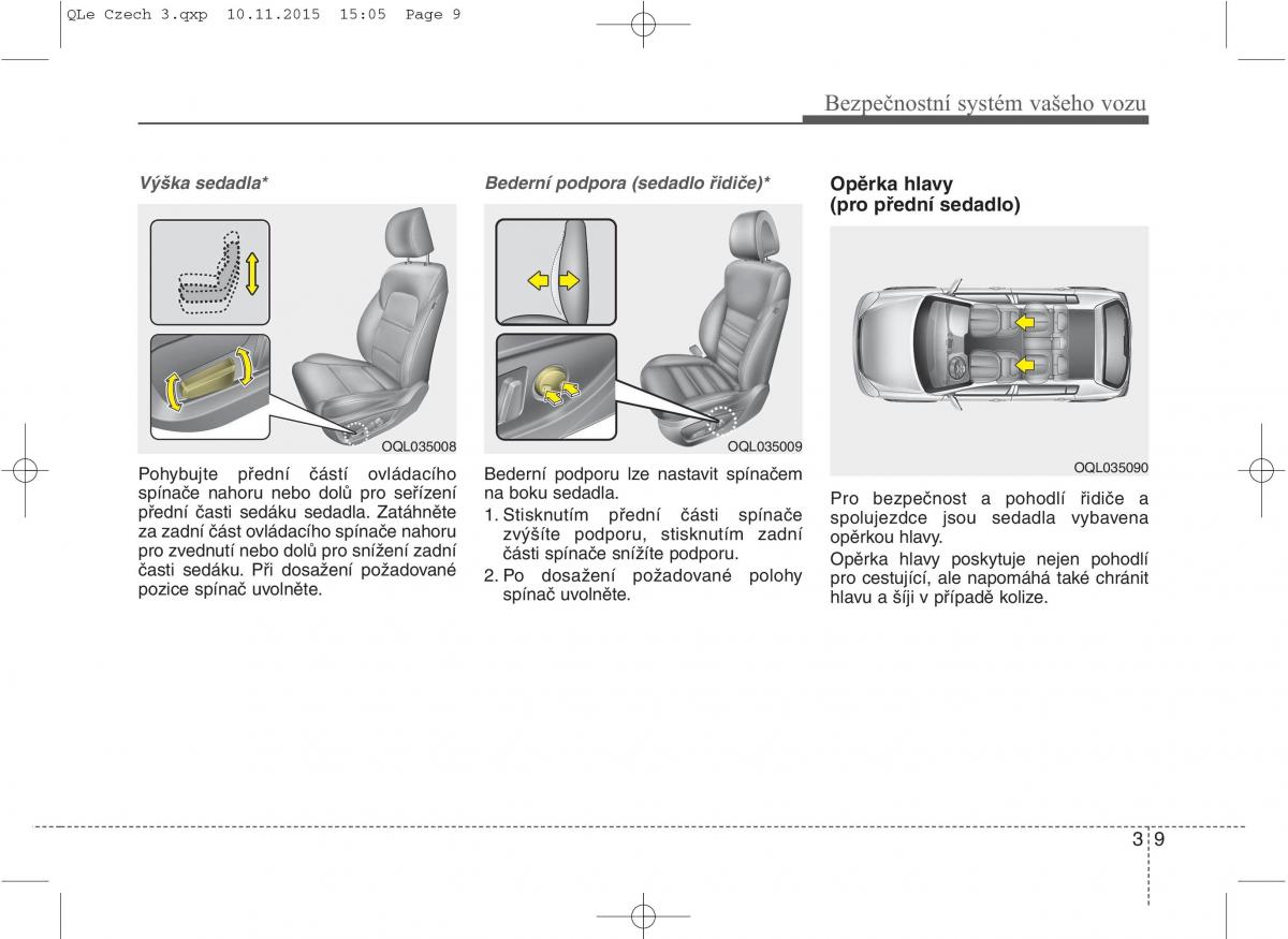 KIA Sportage IV navod k obsludze / page 27