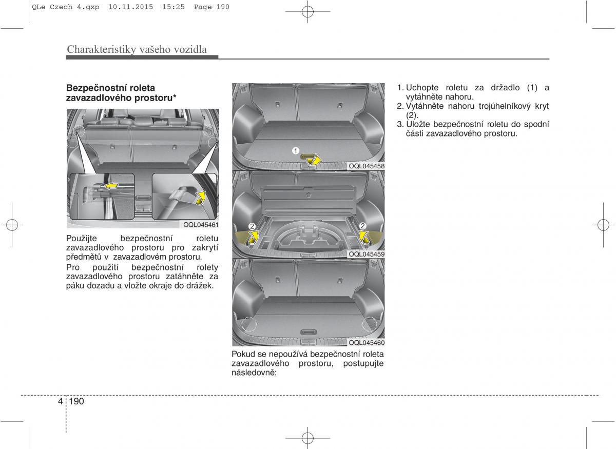 KIA Sportage IV navod k obsludze / page 279