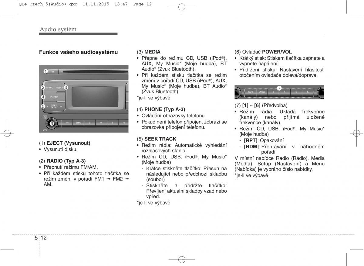 KIA Sportage IV navod k obsludze / page 294