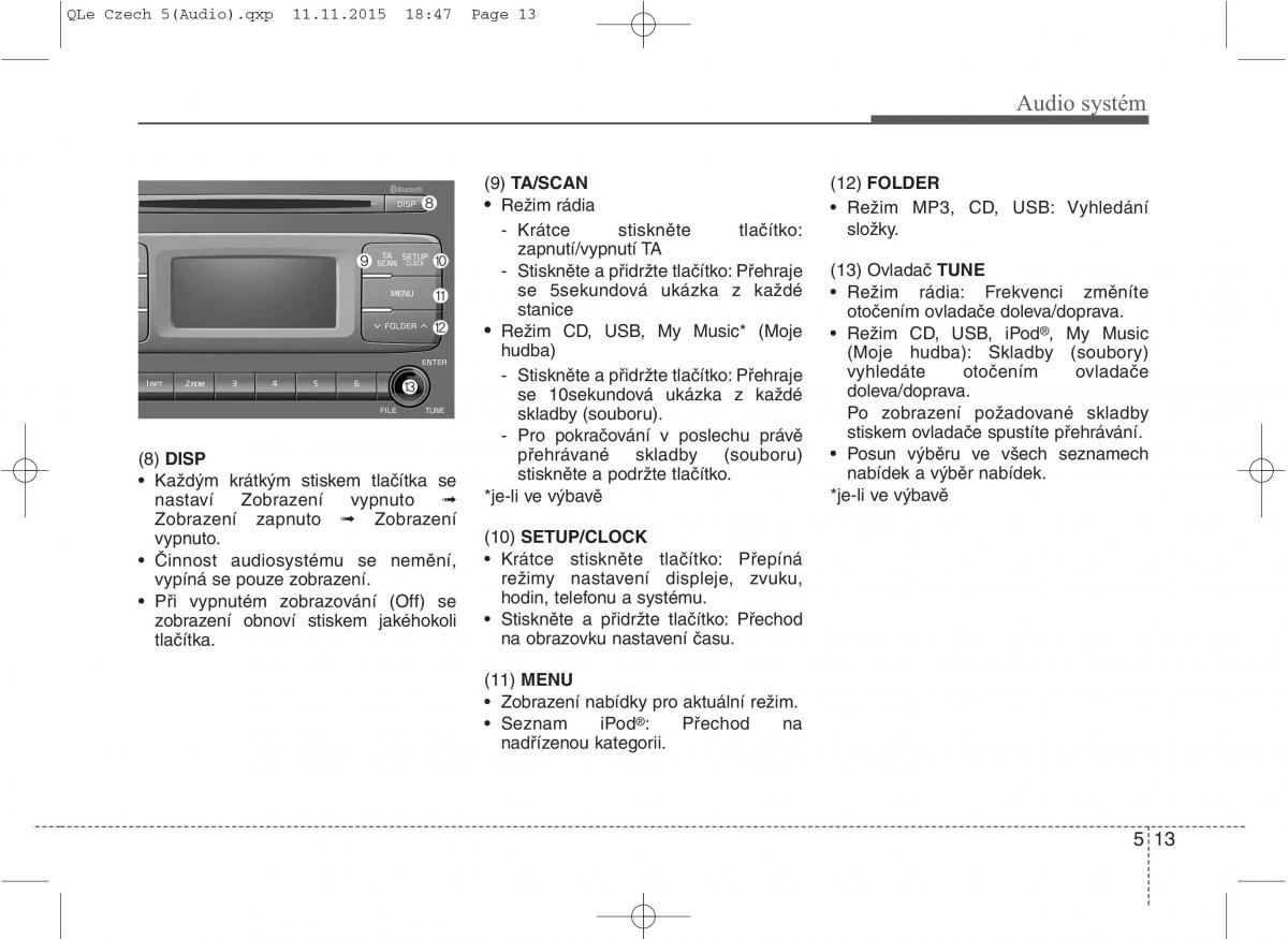 KIA Sportage IV navod k obsludze / page 295