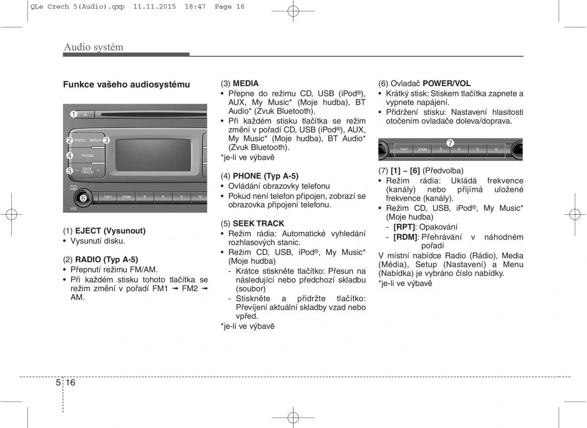 KIA Sportage IV navod k obsludze / page 298