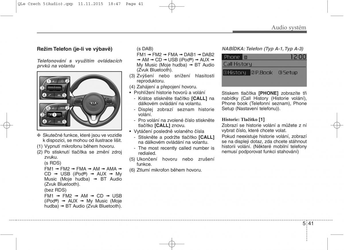 KIA Sportage IV navod k obsludze / page 323