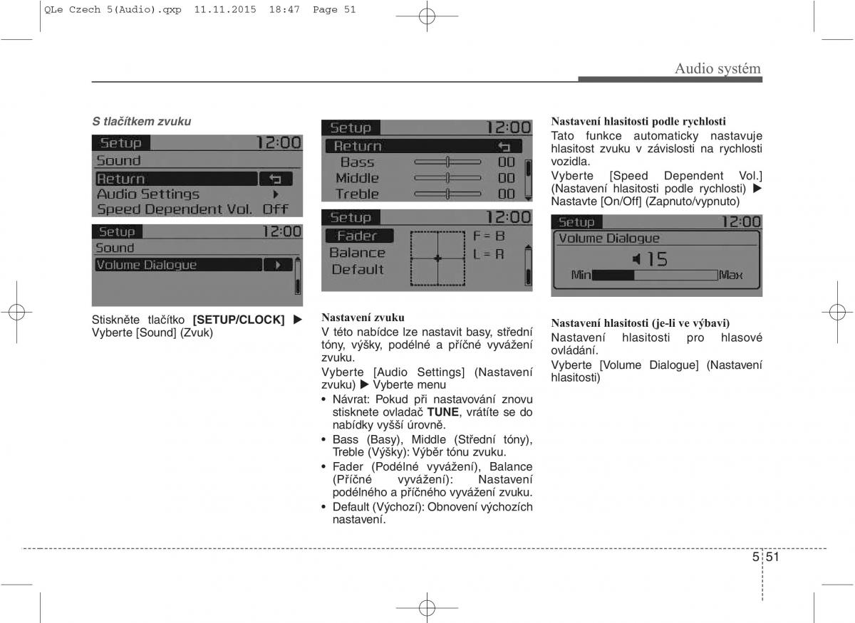 KIA Sportage IV navod k obsludze / page 333