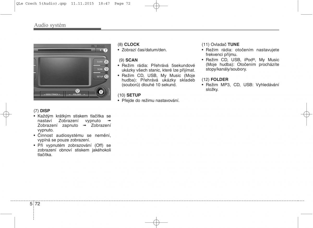 KIA Sportage IV navod k obsludze / page 354