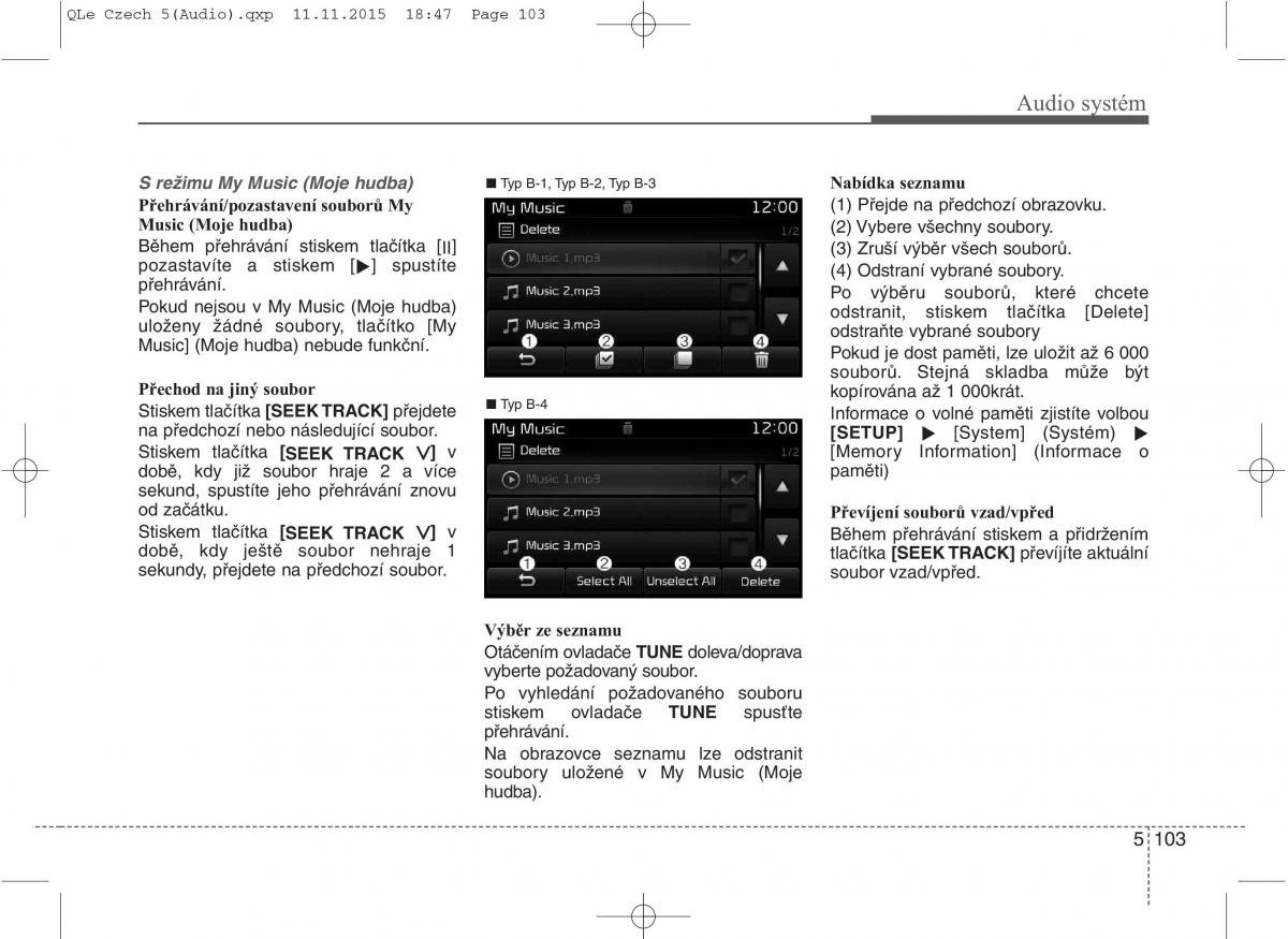 KIA Sportage IV navod k obsludze / page 385