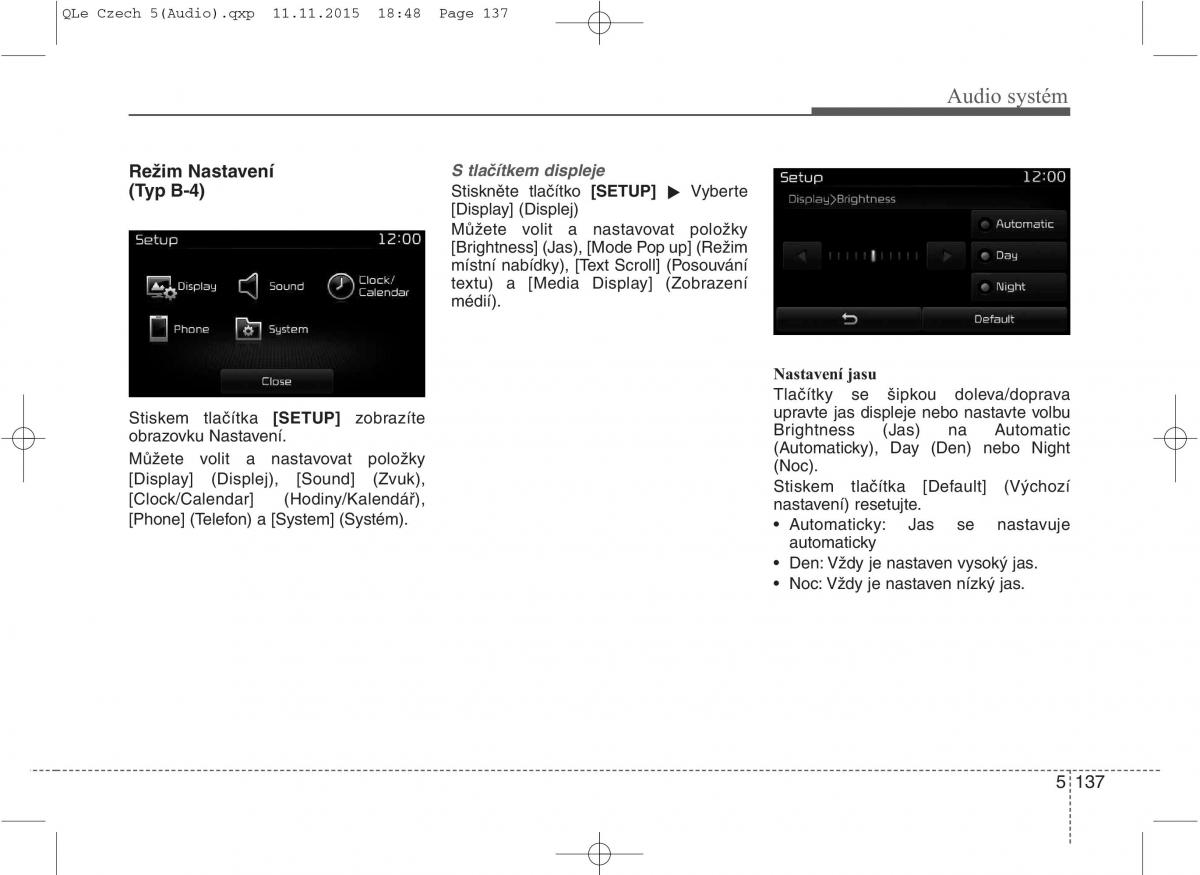 KIA Sportage IV navod k obsludze / page 419