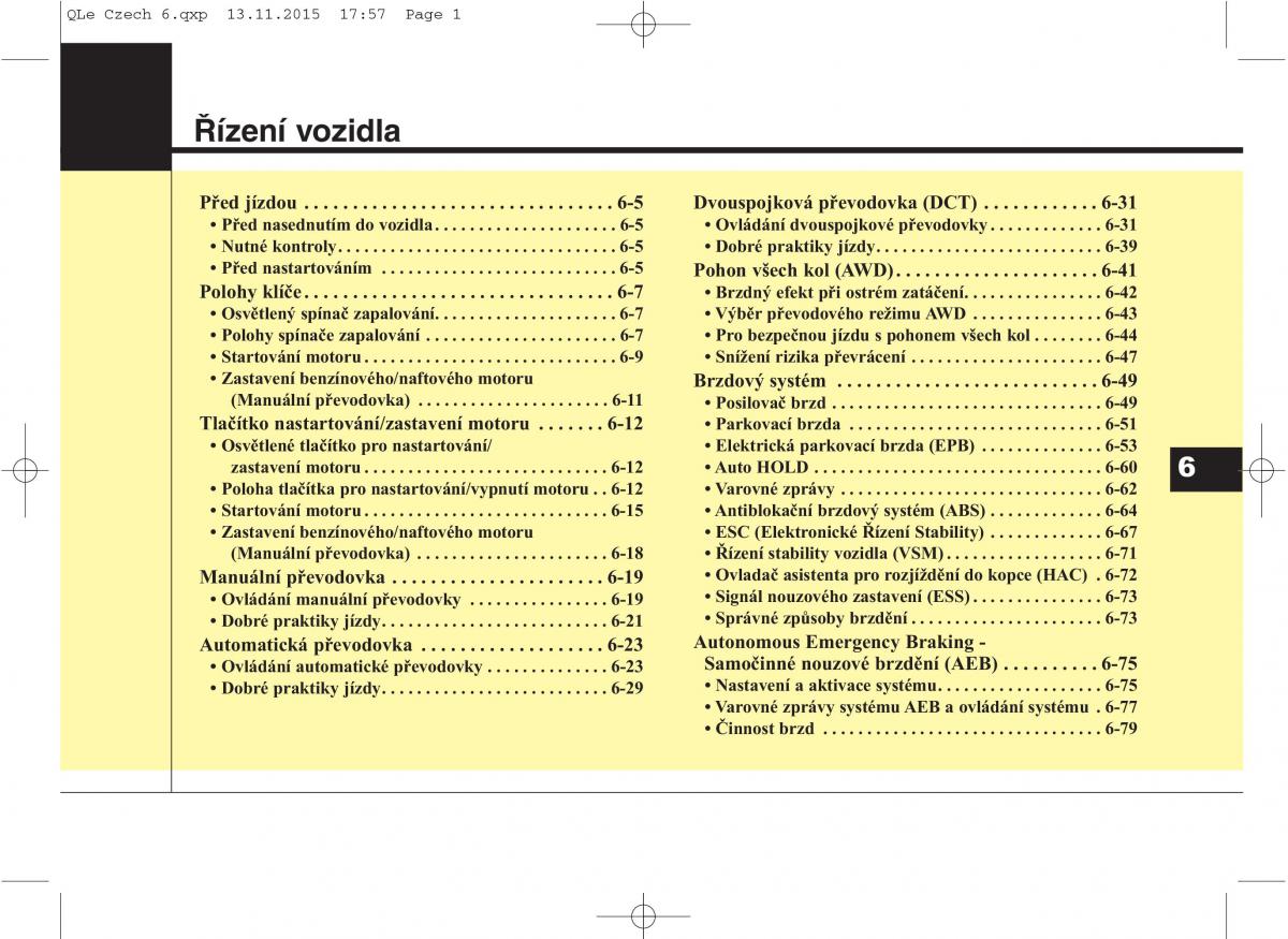 KIA Sportage IV navod k obsludze / page 435