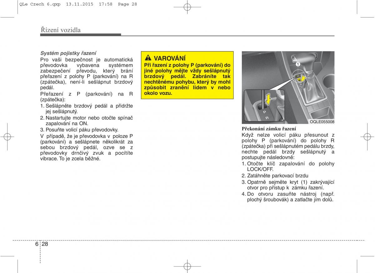 KIA Sportage IV navod k obsludze / page 462