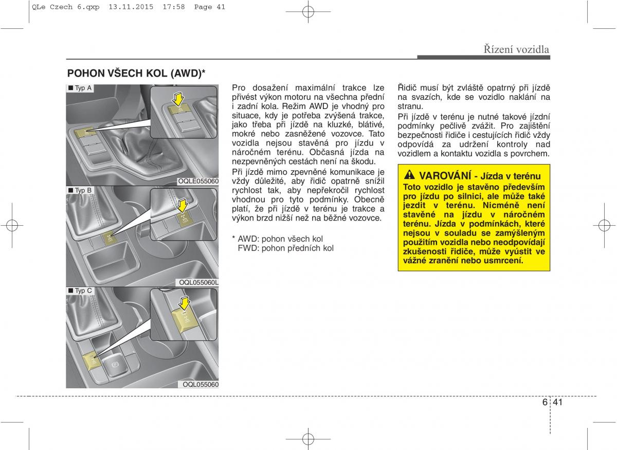 KIA Sportage IV navod k obsludze / page 475