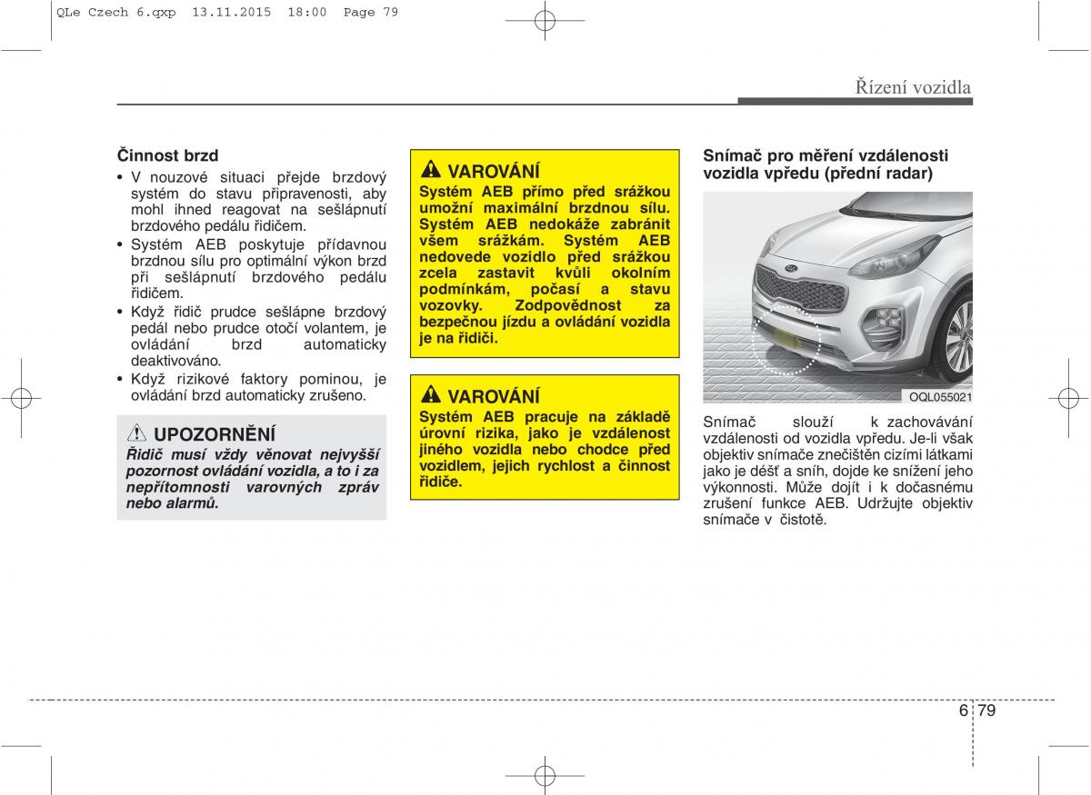 KIA Sportage IV navod k obsludze / page 513