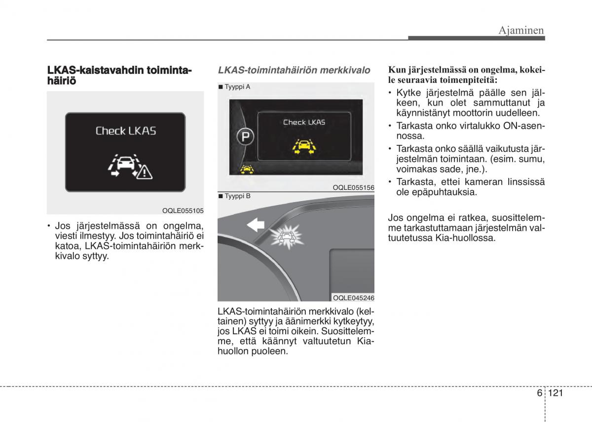 KIA Sportage IV omistajan kasikirja / page 553