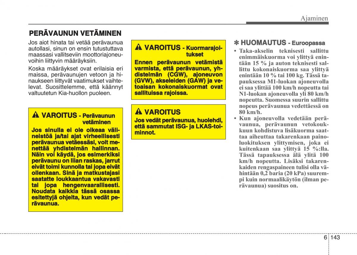 KIA Sportage IV omistajan kasikirja / page 575