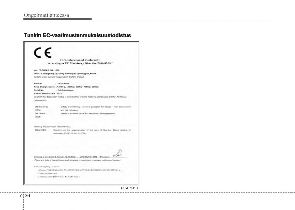 KIA Sportage IV omistajan kasikirja / page 612