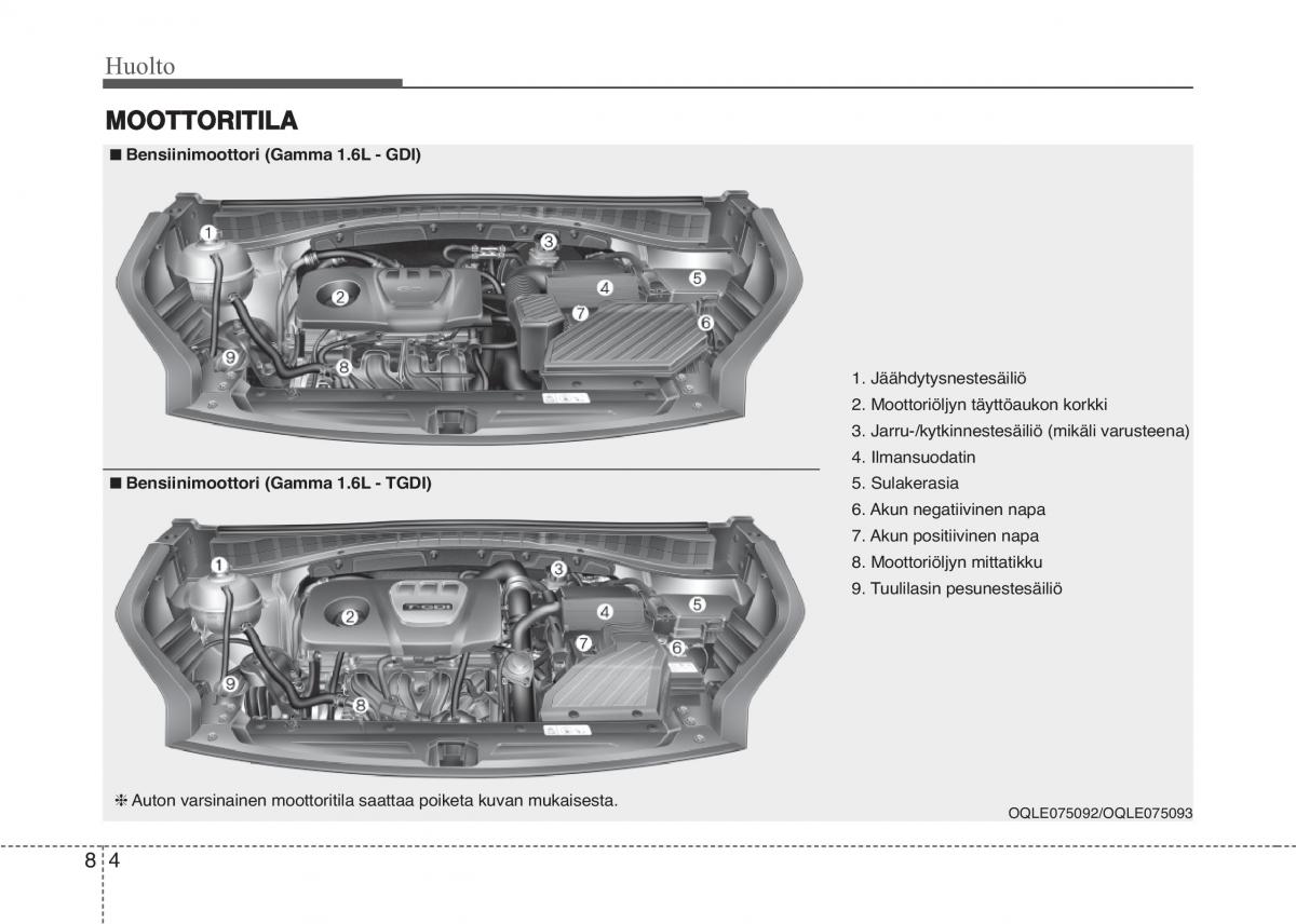 KIA Sportage IV omistajan kasikirja / page 629