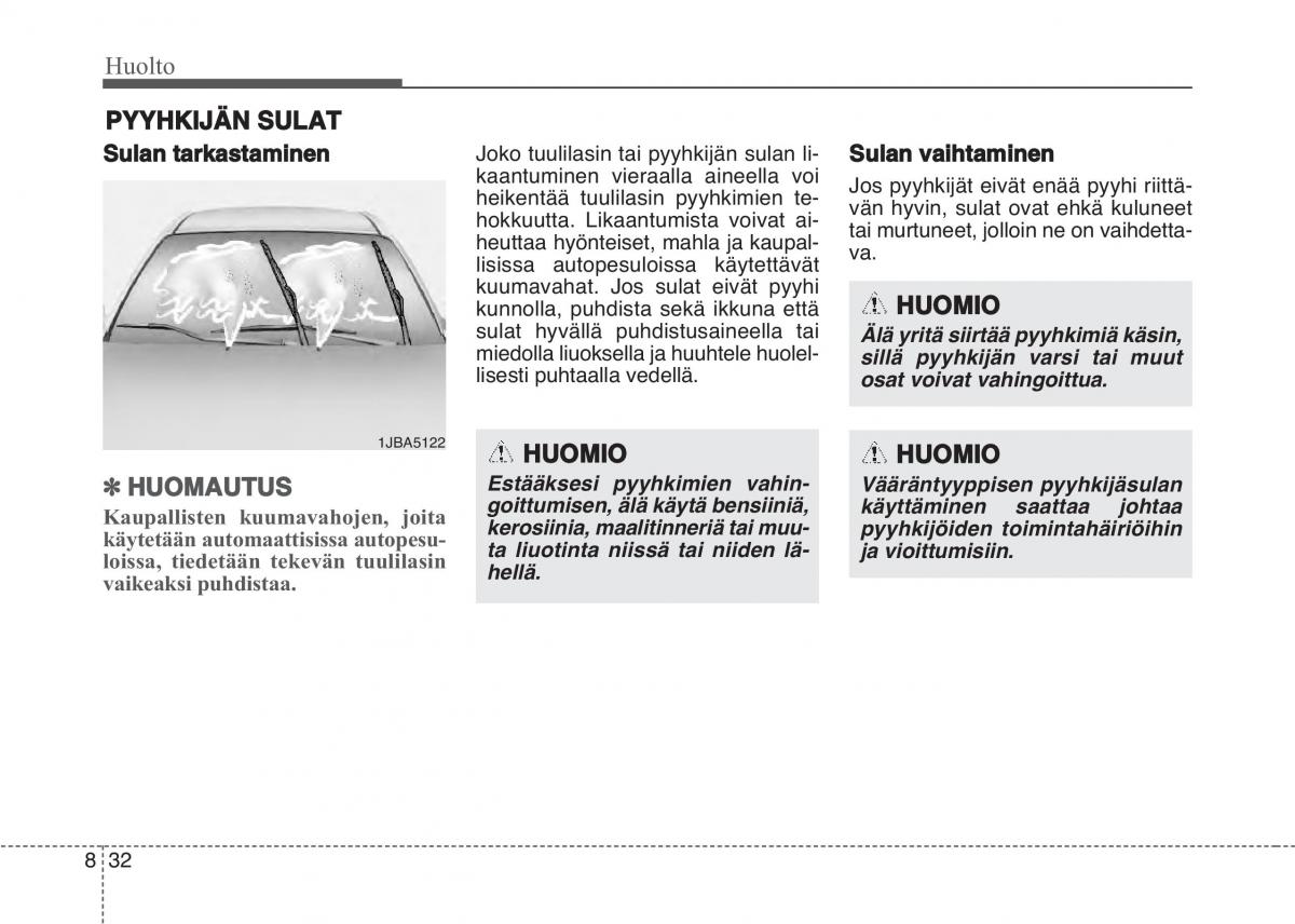 KIA Sportage IV omistajan kasikirja / page 657