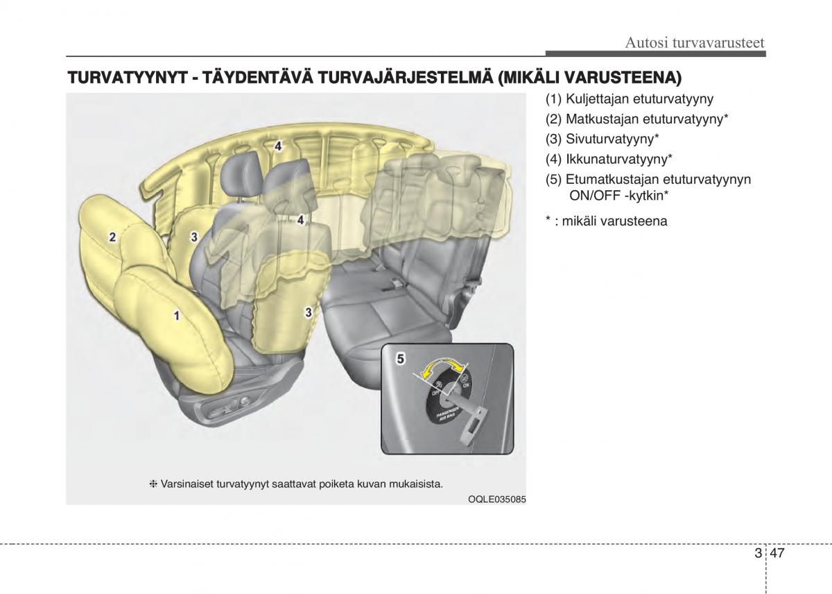 KIA Sportage IV omistajan kasikirja / page 66