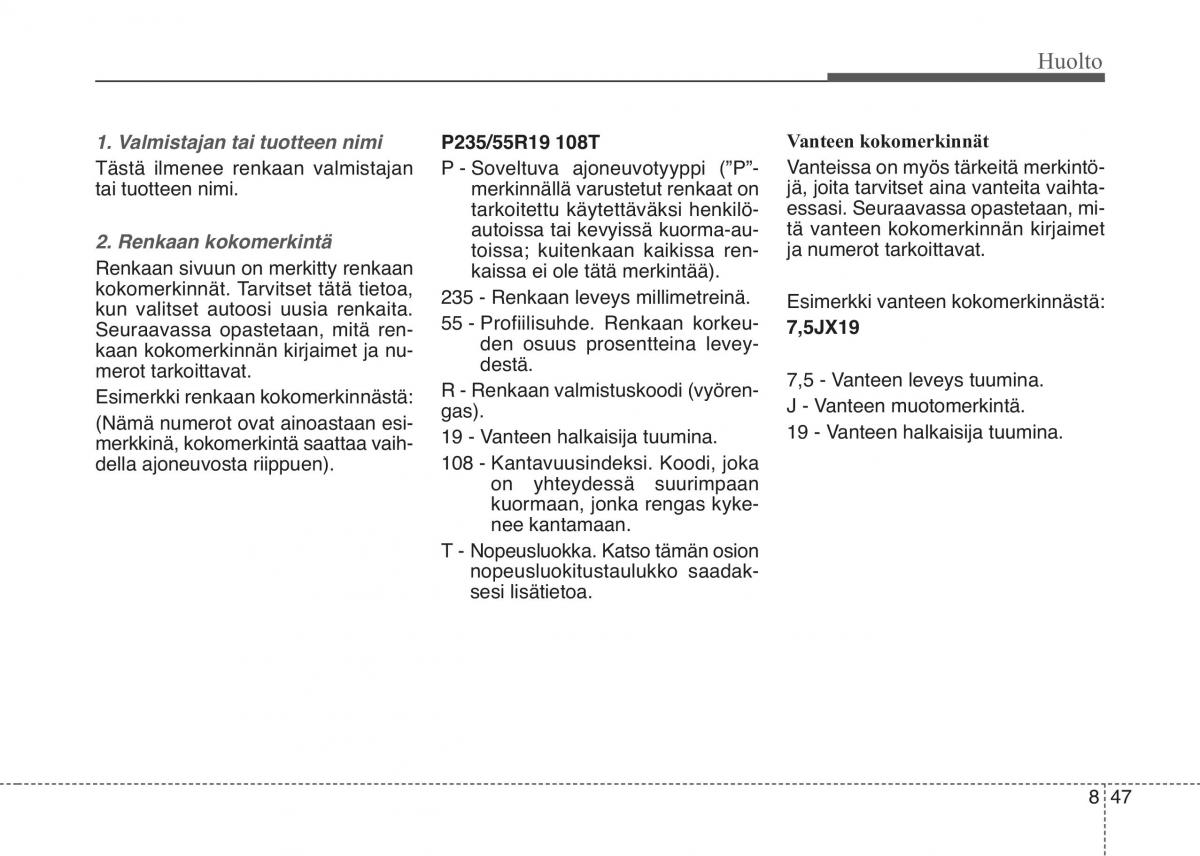 KIA Sportage IV omistajan kasikirja / page 672