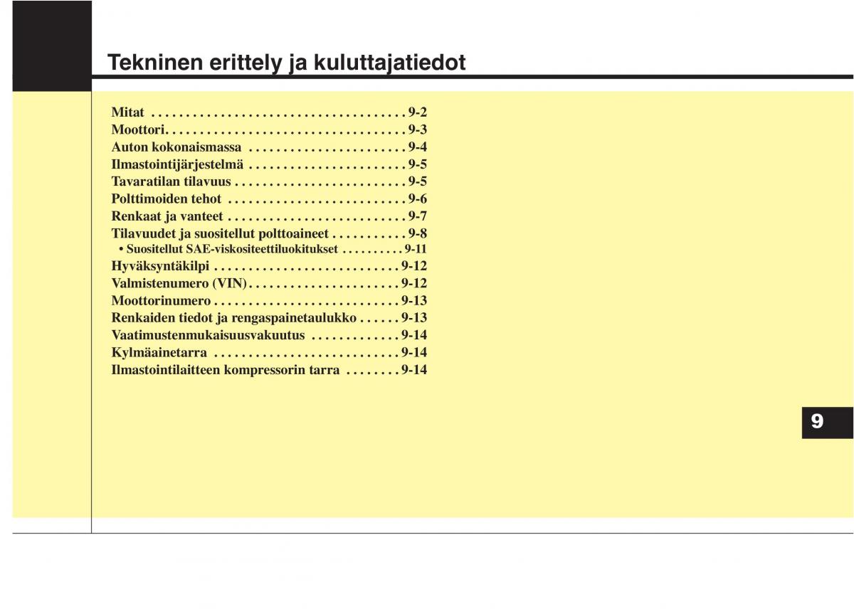 KIA Sportage IV omistajan kasikirja / page 730