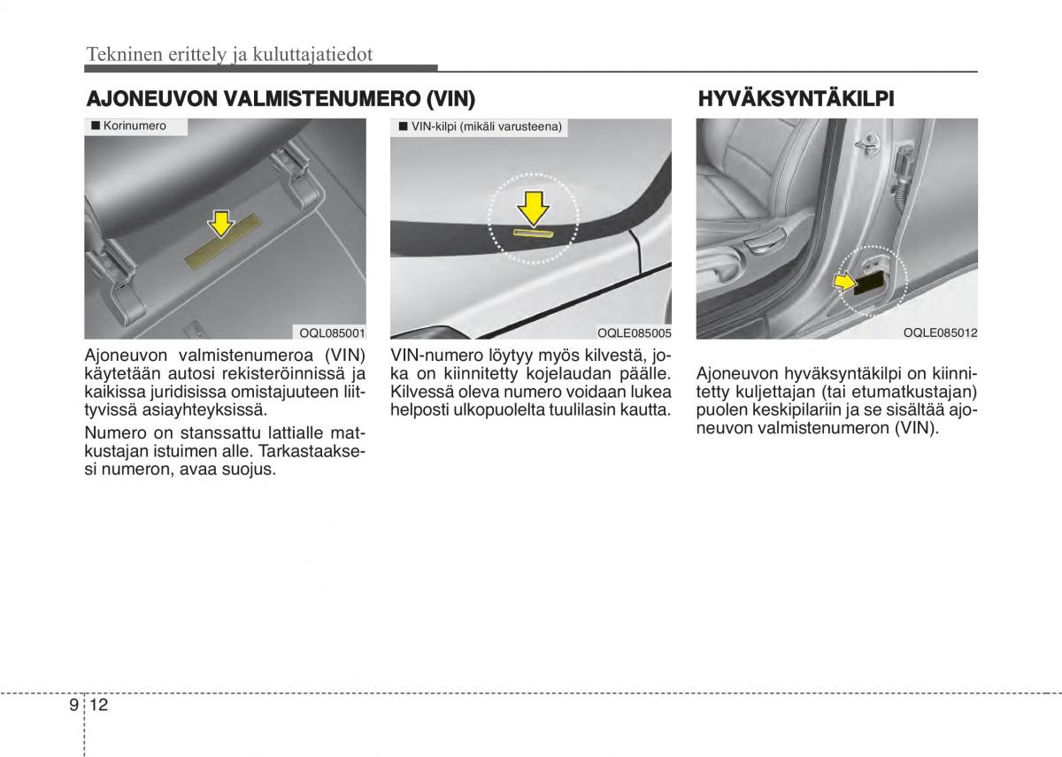 KIA Sportage IV omistajan kasikirja / page 741