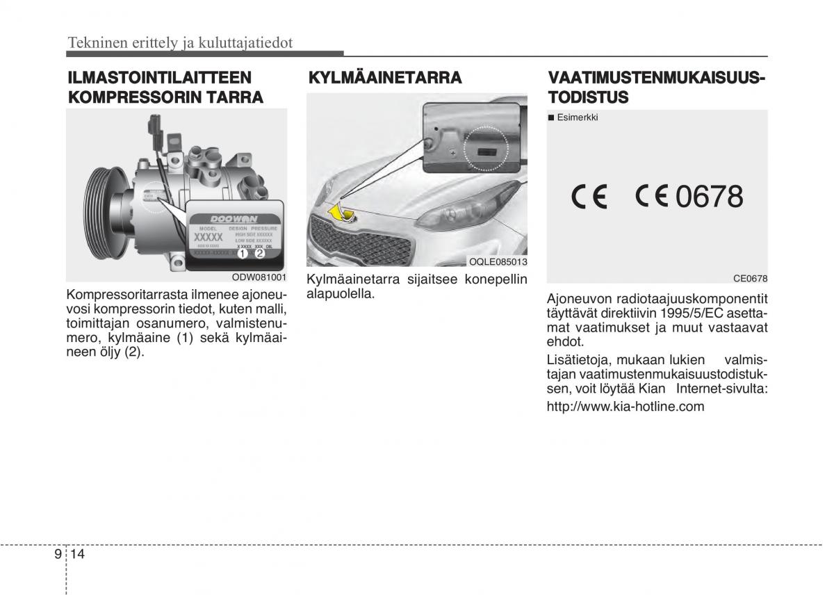 KIA Sportage IV omistajan kasikirja / page 743