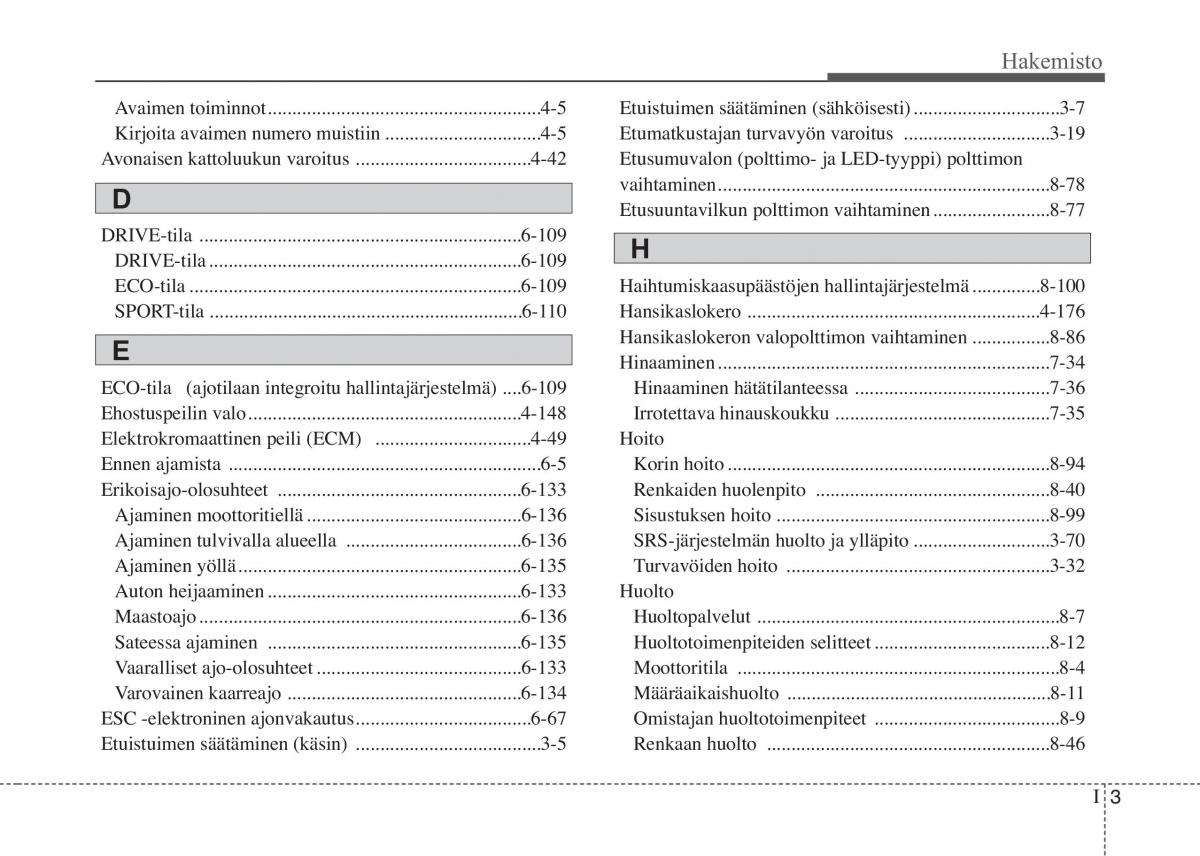 KIA Sportage IV omistajan kasikirja / page 746