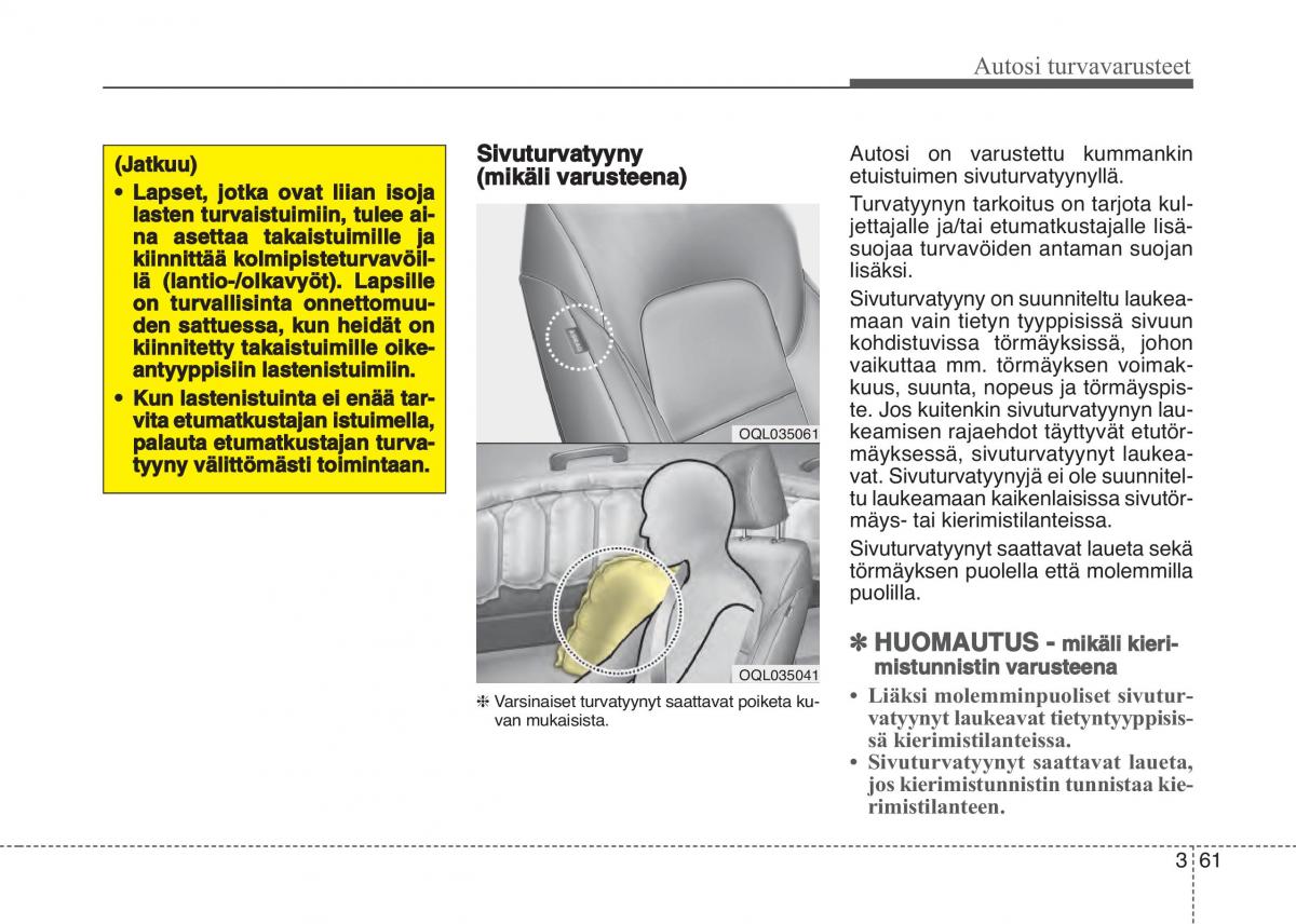 KIA Sportage IV omistajan kasikirja / page 80