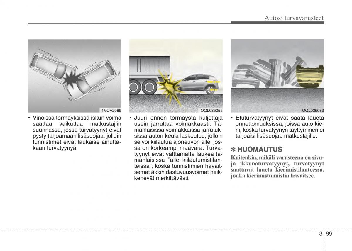 KIA Sportage IV omistajan kasikirja / page 88