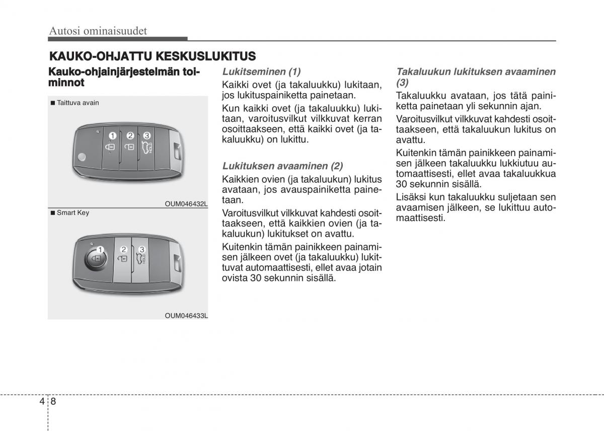 KIA Sportage IV omistajan kasikirja / page 99