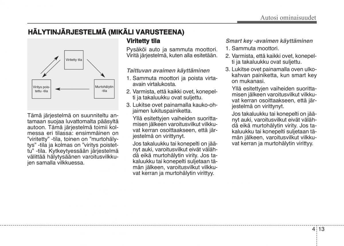 KIA Sportage IV omistajan kasikirja / page 104