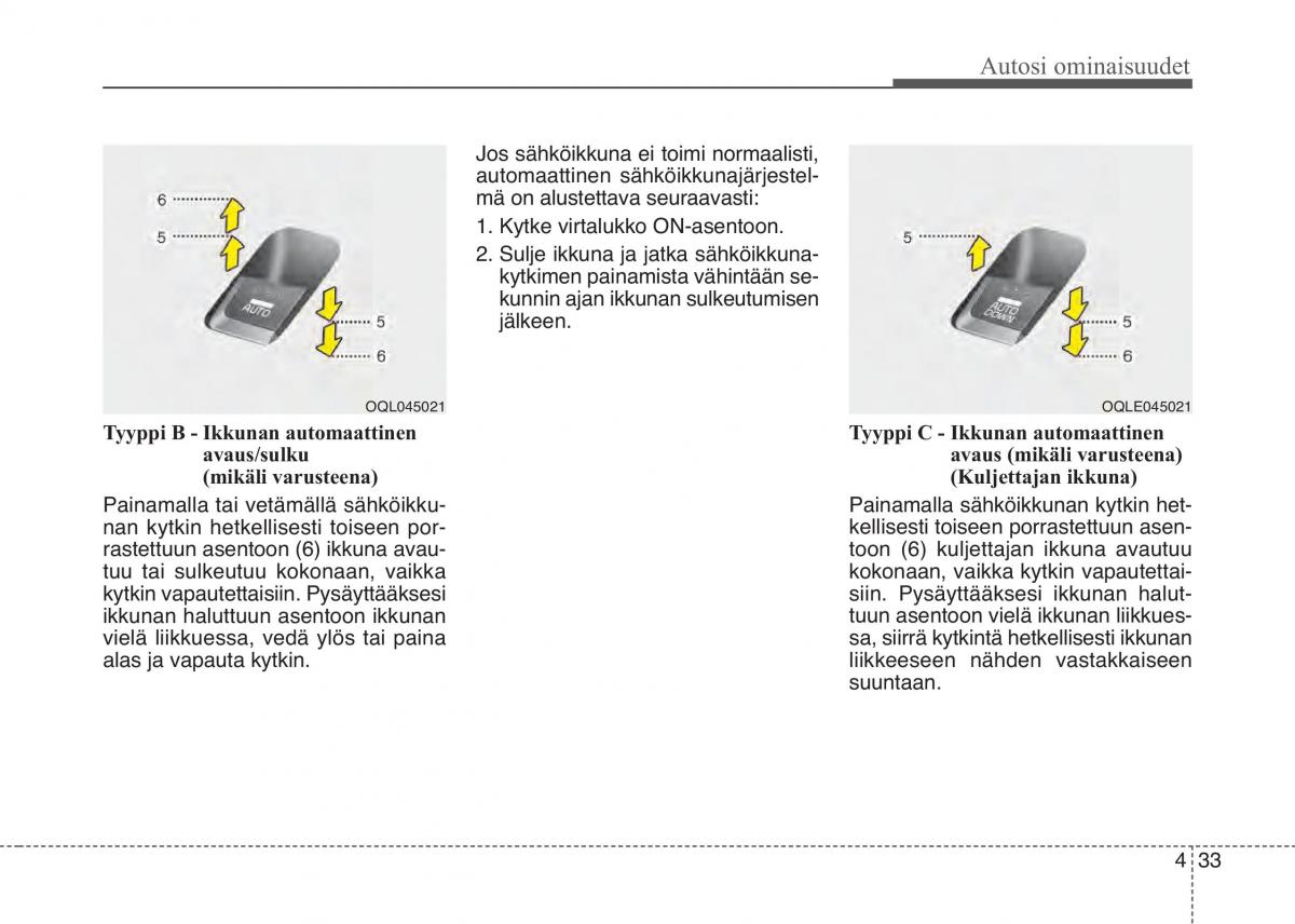 KIA Sportage IV omistajan kasikirja / page 124