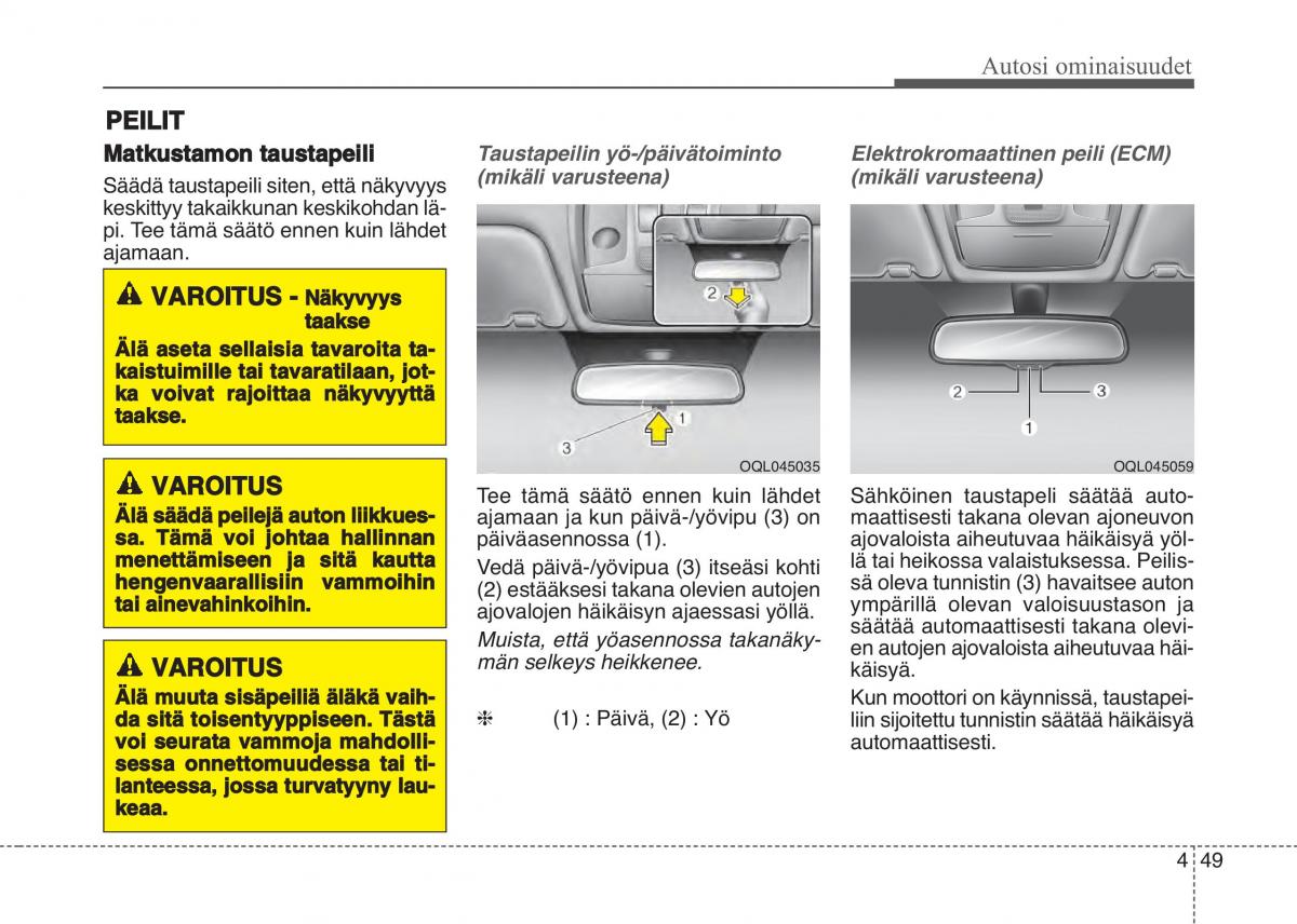 KIA Sportage IV omistajan kasikirja / page 140