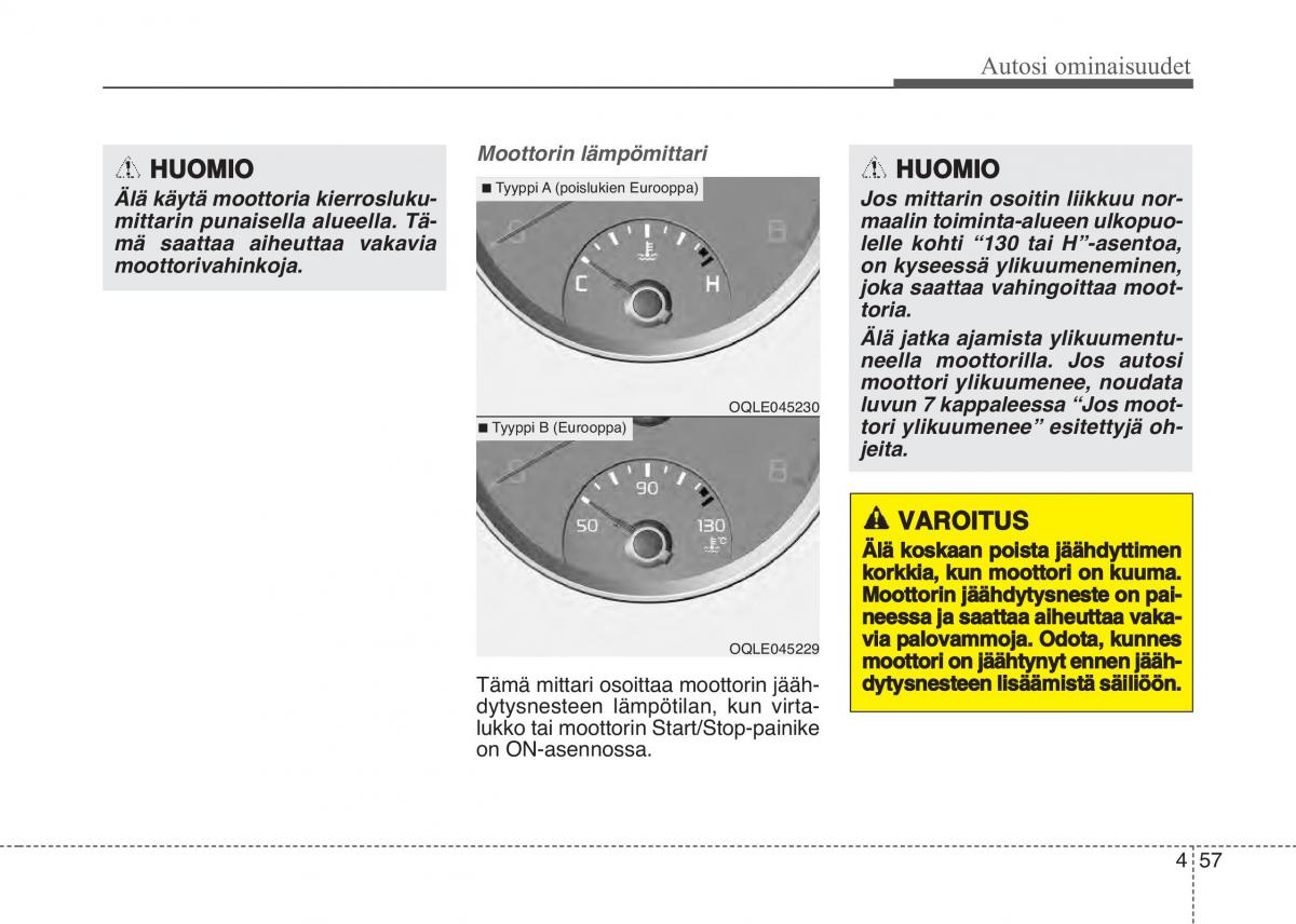 KIA Sportage IV omistajan kasikirja / page 148