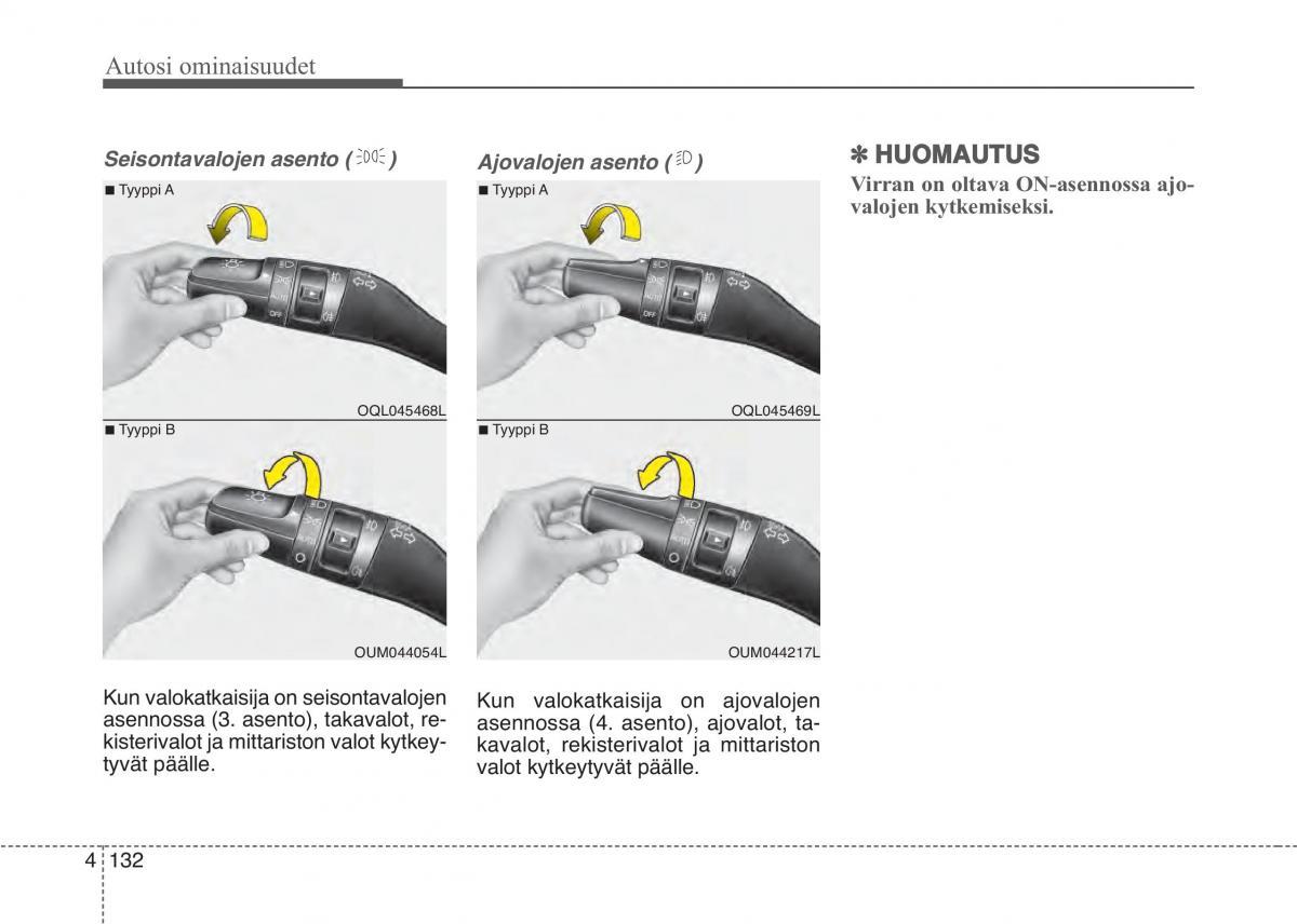 KIA Sportage IV omistajan kasikirja / page 223