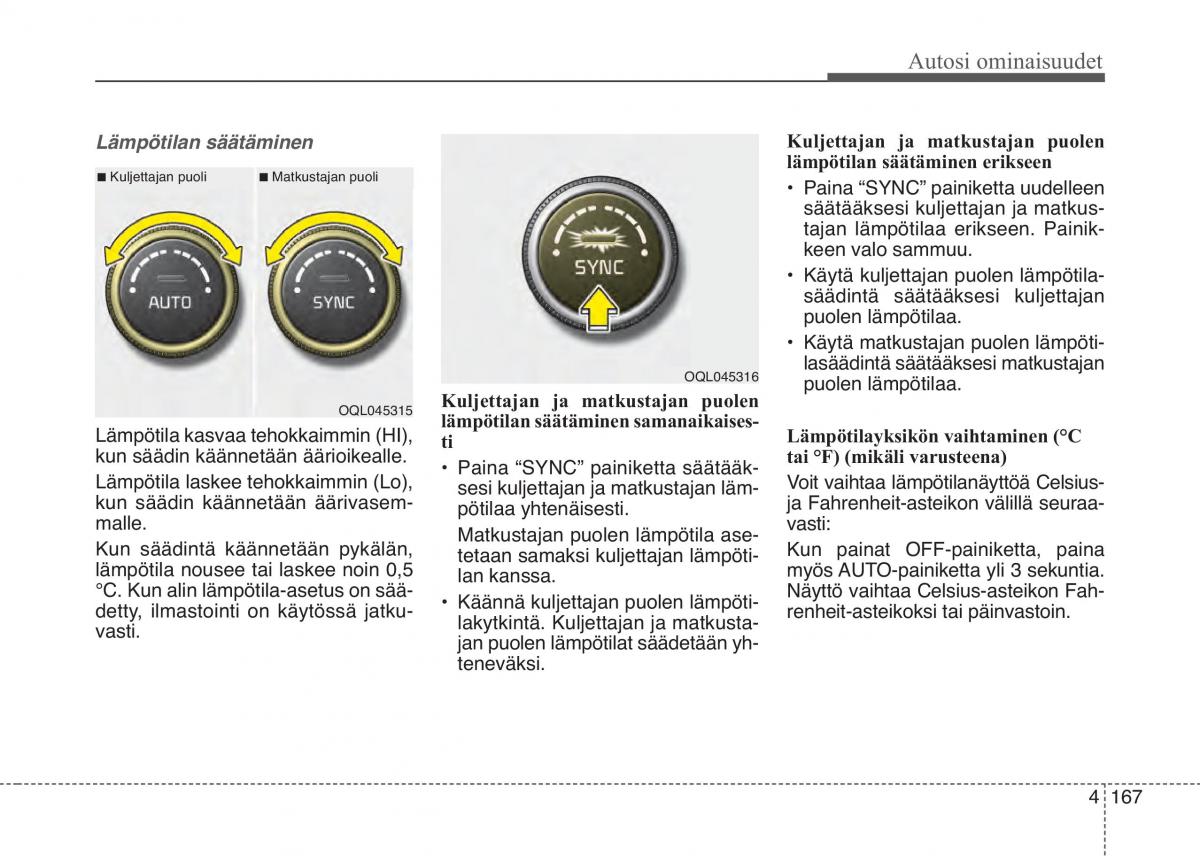 KIA Sportage IV omistajan kasikirja / page 258