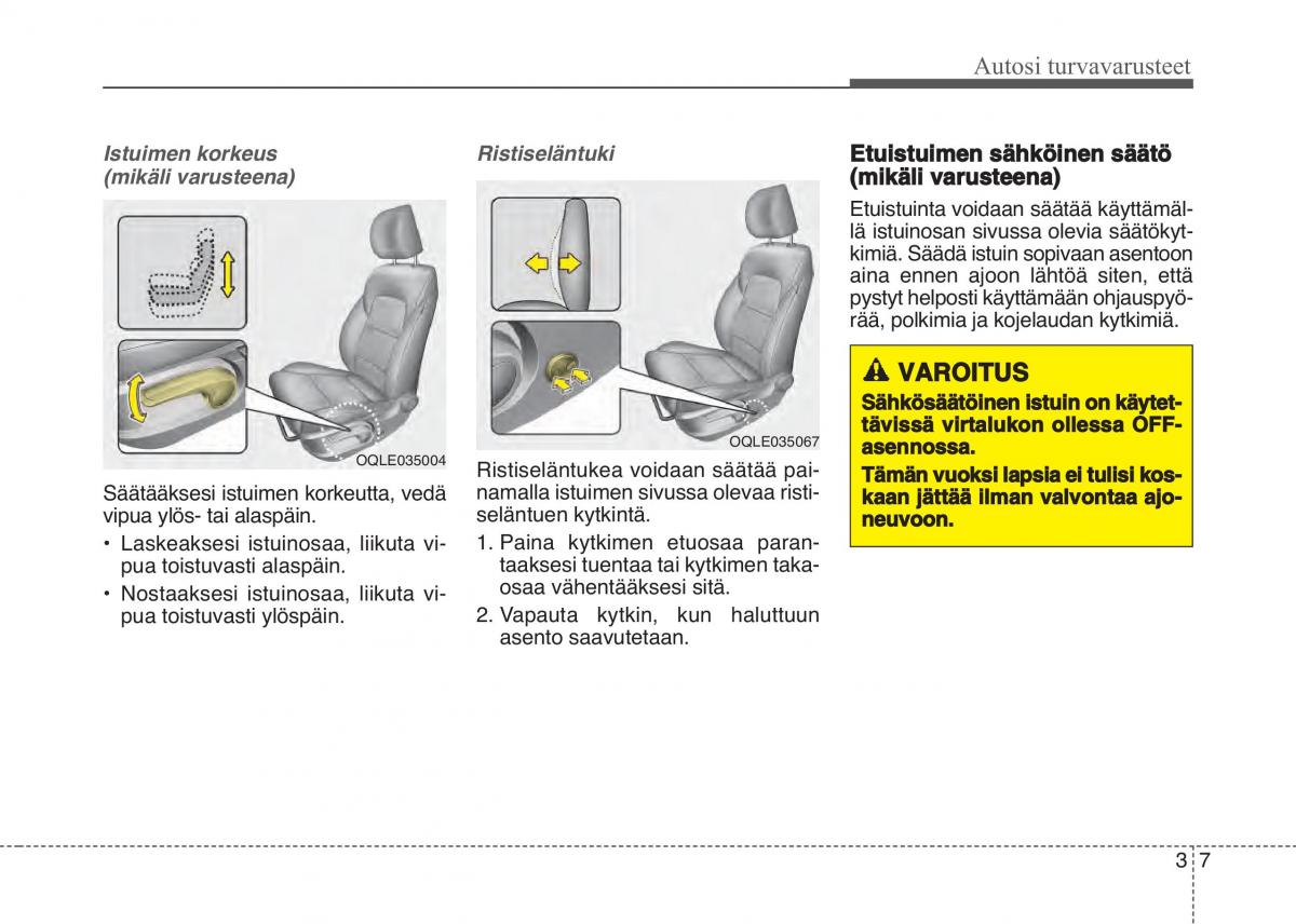 KIA Sportage IV omistajan kasikirja / page 26