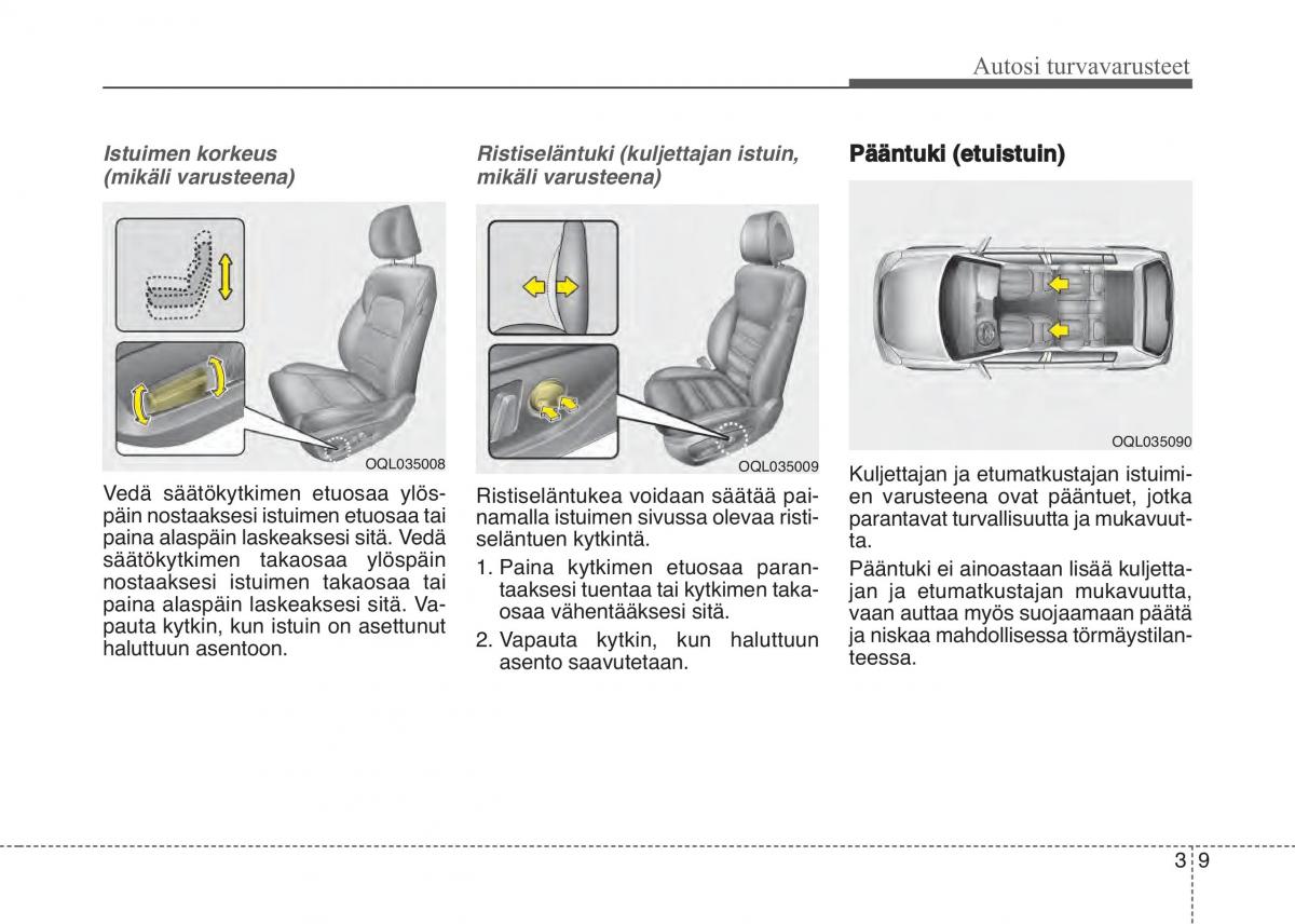 KIA Sportage IV omistajan kasikirja / page 28