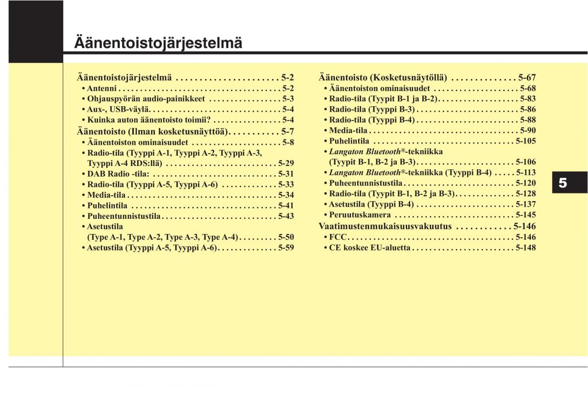 KIA Sportage IV omistajan kasikirja / page 285