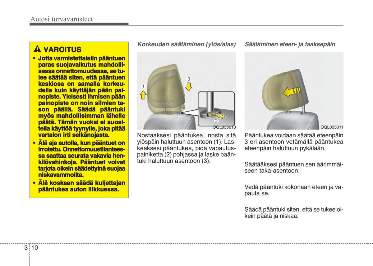 KIA Sportage IV omistajan kasikirja / page 29