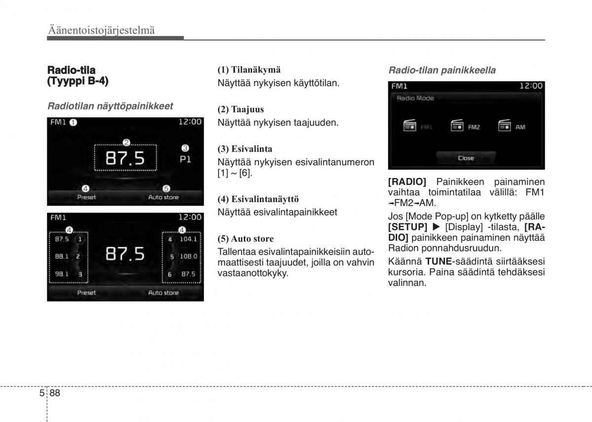 KIA Sportage IV omistajan kasikirja / page 372