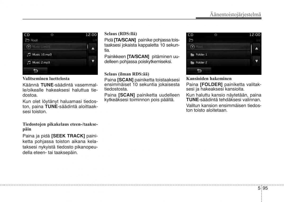 KIA Sportage IV omistajan kasikirja / page 379