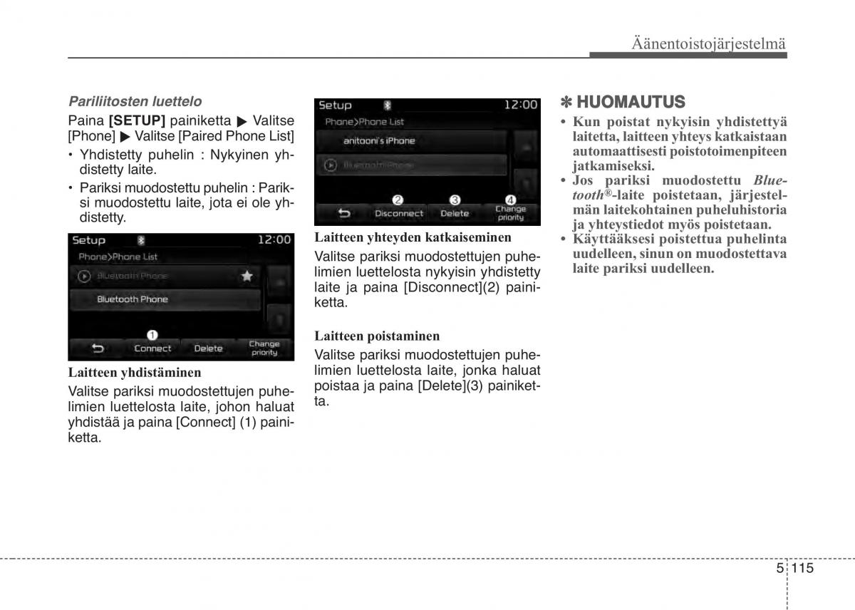 KIA Sportage IV omistajan kasikirja / page 399