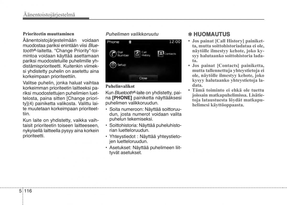 KIA Sportage IV omistajan kasikirja / page 400