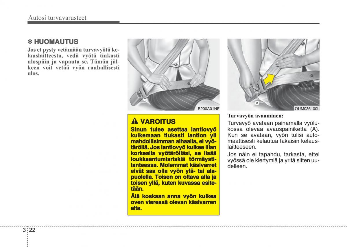 KIA Sportage IV omistajan kasikirja / page 41