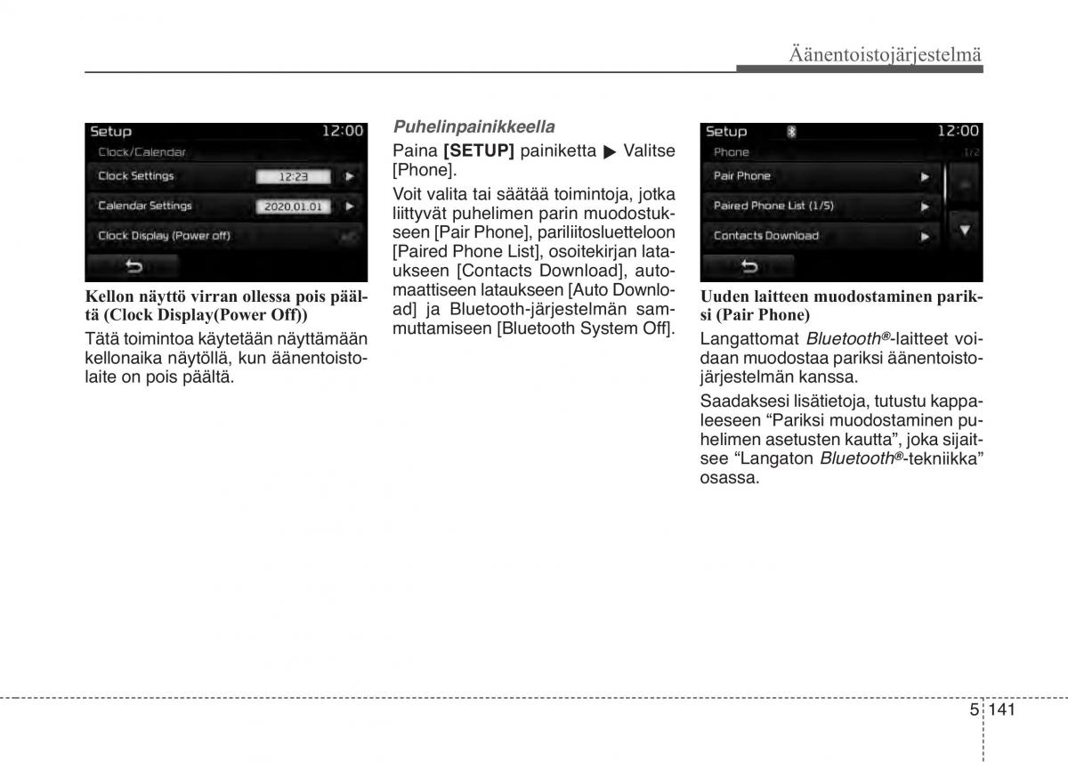 KIA Sportage IV omistajan kasikirja / page 425