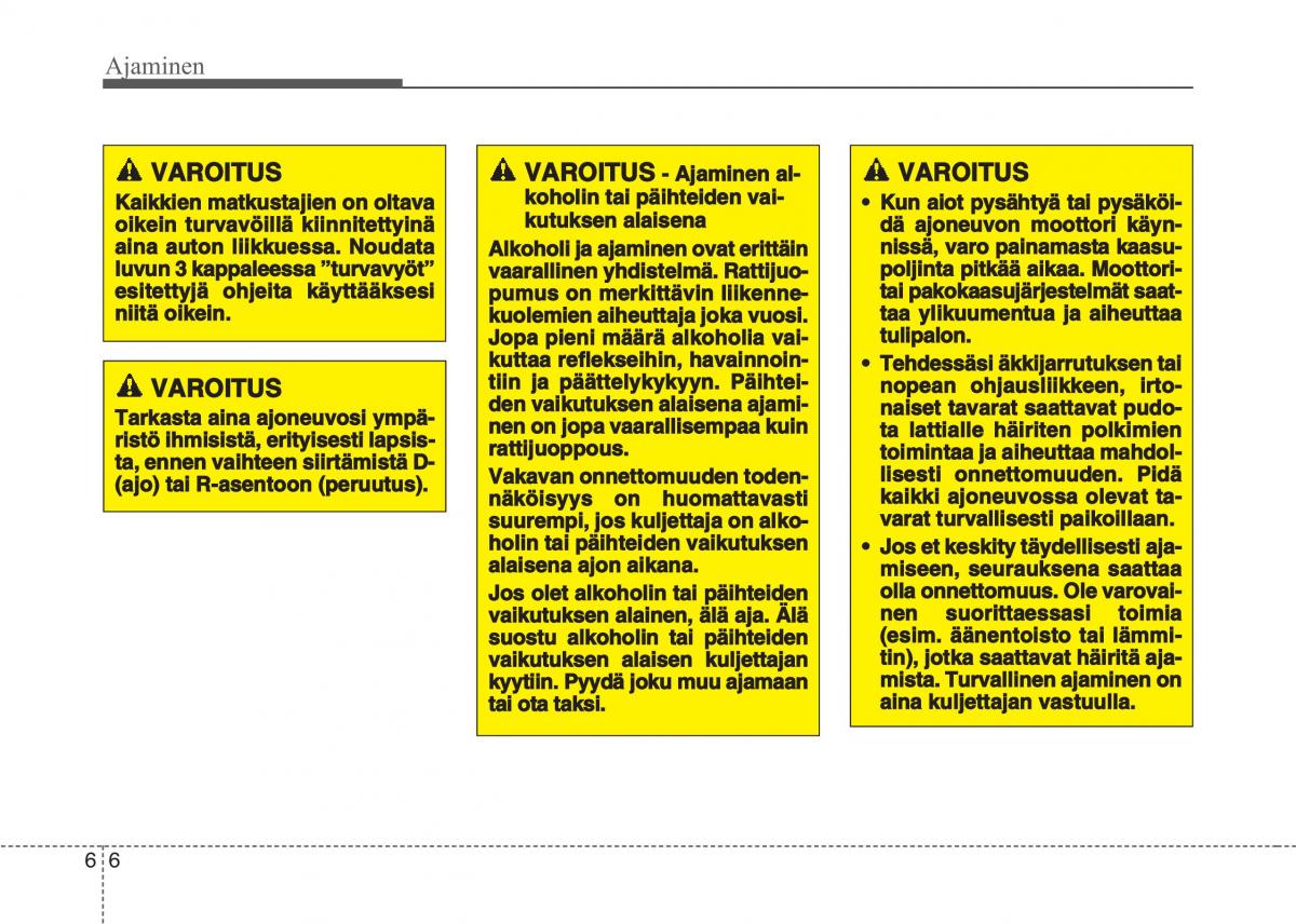 KIA Sportage IV omistajan kasikirja / page 438