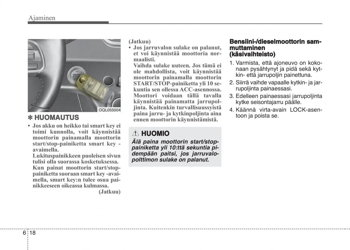 KIA Sportage IV omistajan kasikirja / page 450