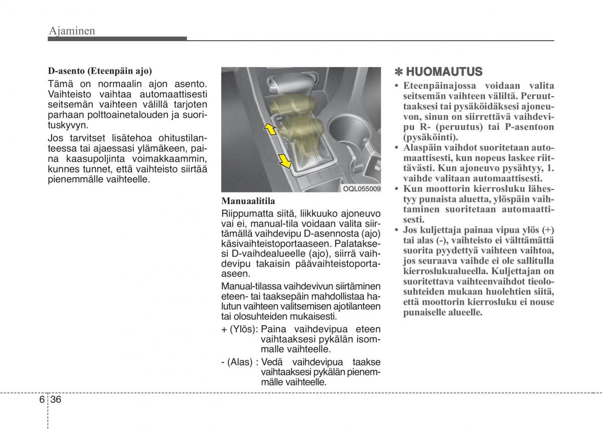 KIA Sportage IV omistajan kasikirja / page 468