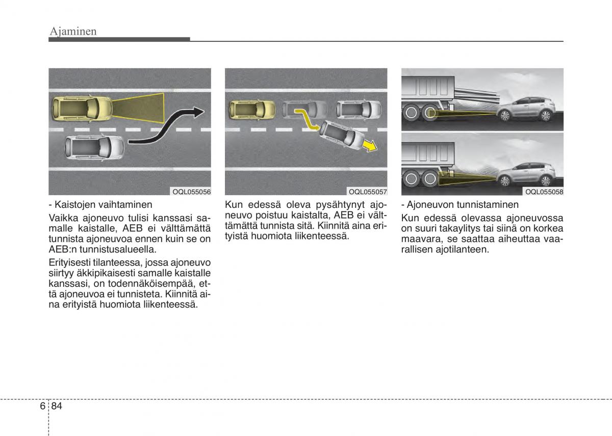 KIA Sportage IV omistajan kasikirja / page 516